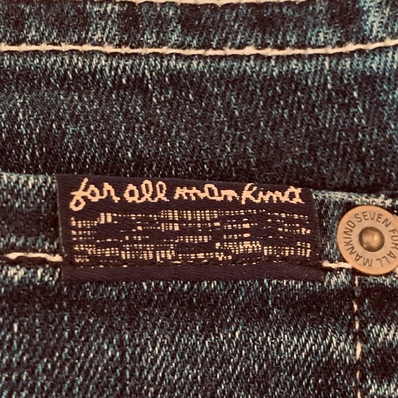 7 For All Mankind Bootcut Jeans Size 27 - Picture 3 of 11